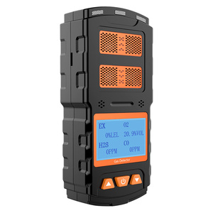 ポータブル4 in1アラームガス検知器ガス用にカスタマイズEX O2 H2S CO CO2 CH4 C2H4 VOCS PM O3ガス漏れ検知器 - Product Image 6