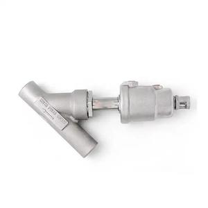 1/2英寸双向气动焊接角座阀Y型304不锈钢16巴气体角座阀 - Product Image 6
