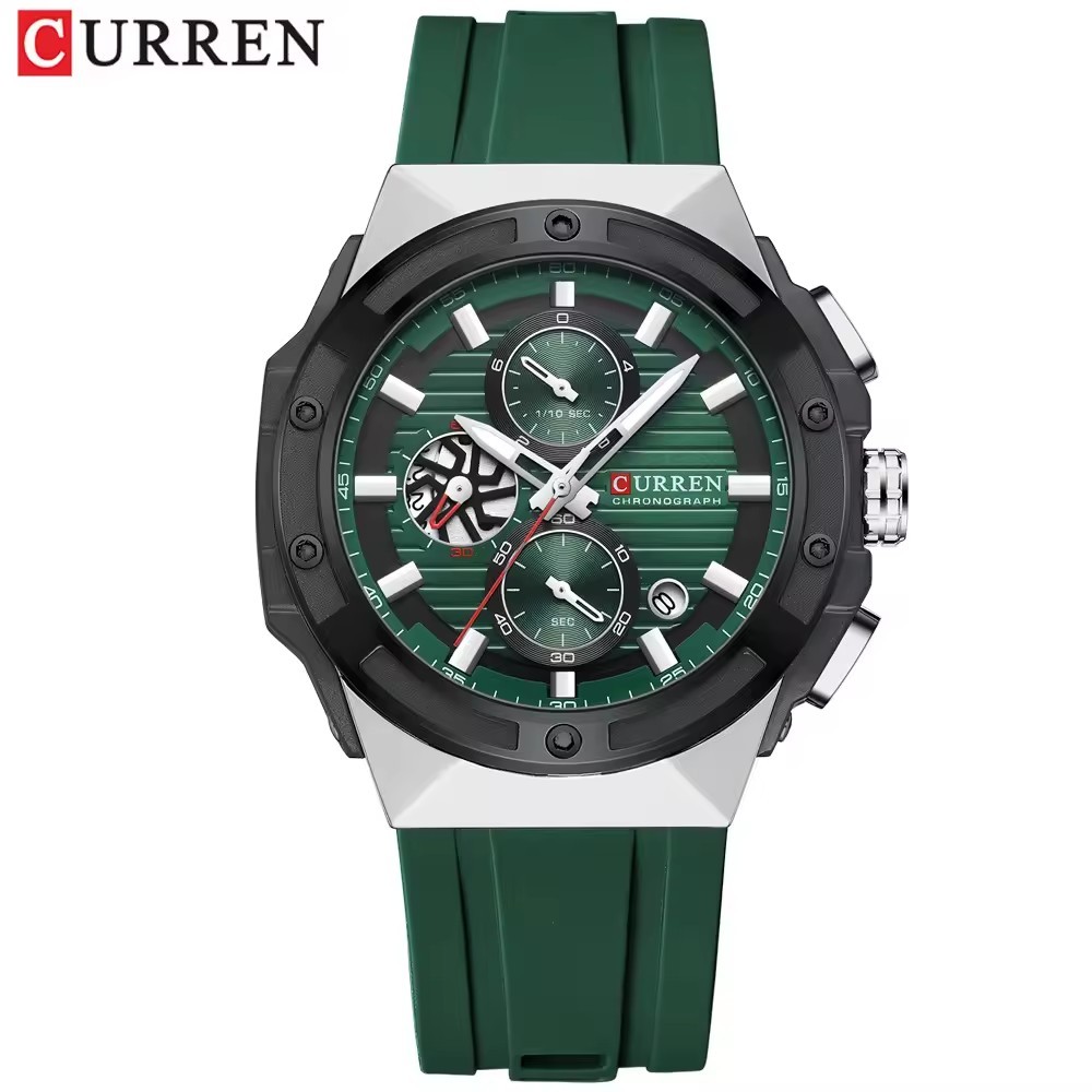 Black Case Green Dial