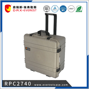 DRX RPC2740 IP67聚丙烯沙漠彩色硬塑料设备仪器工具预切割泡沫保护手提箱 - Product Image 4