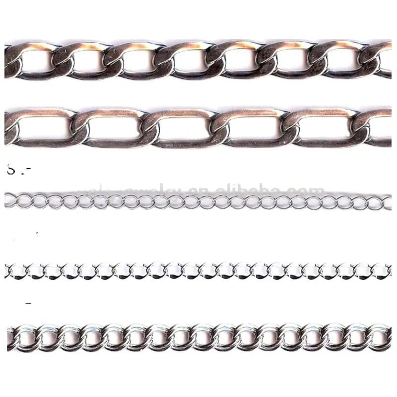Bracelets pour hommes en métal plaqué argent, bijoux de marque, vente en gros, chaîne à main, vente en gros