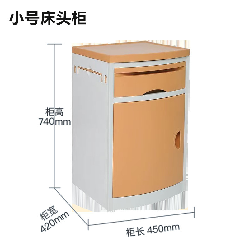 Large green bedside table