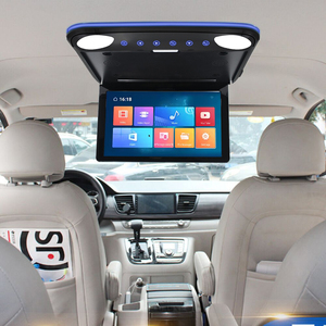 Ultra-sottile MP5 tetto auto soffitto 11.6 pollici Filp Down monitor 8 Core 2 + 32G Android 12 con WIFI Google YouTube telecomando USB - Product Image 2