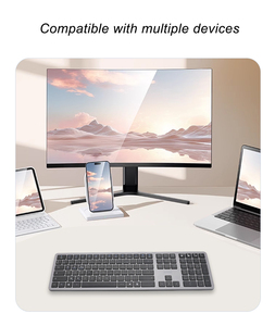 Custom Japanese English <strong>Computer</strong> Pc Wireless <strong>Keyboard</strong> Arabic Turkish <strong>Keyboard</strong> for Desktop Turkish Russian - Product Image 4