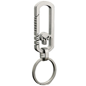 Stoklanan anahtarlık küçük araçlar High-End titanyum anahtarlıklar çoklu boyutları mat mor mavi gri Antirust kolye titanyum anahtarlık - Product Image 6