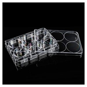 Oem tùy chỉnh petri món ăn văn hóa tấm cho phòng thí nghiệm sử dụng PC chất liệu 6/12/24/48/96/384 tốt - Product Image 3