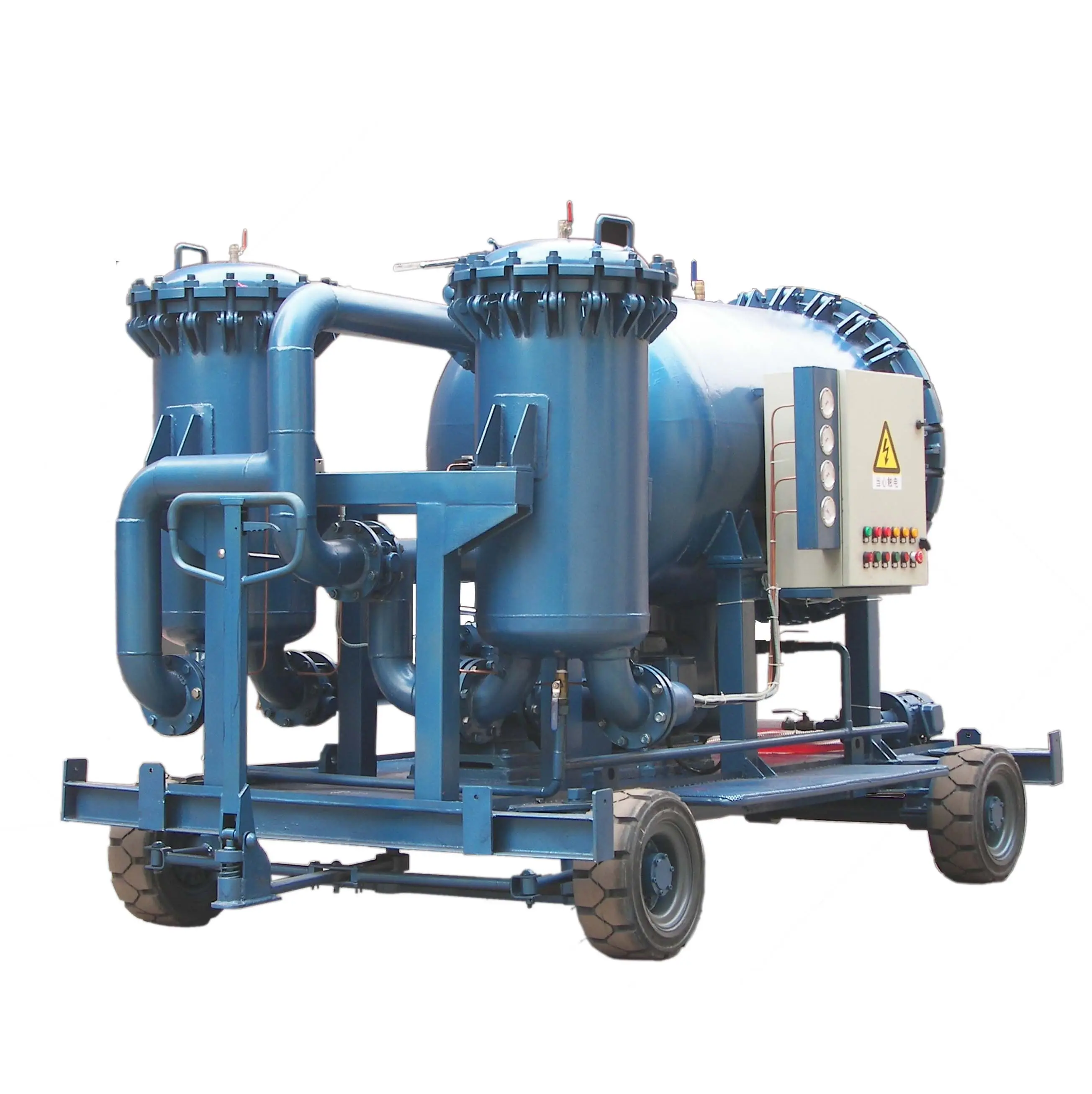 LYC-J100 Transformator Ölturbine Öl-Vakuumfiltration LYC-J Agglomeration Dehydrierungs-Ölfilter