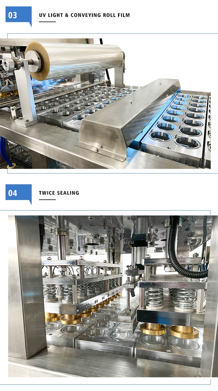 Shanghai Joygoal high quality liquid filling machine cup water filling sealing machine