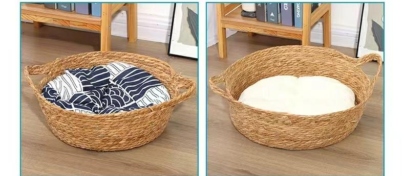 Nid de chat brun + coussin PP