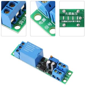 Módulo de relé de retardo de tiempo de 12V, interruptor de retardo de arranque de coche con disparador de señal optoacoplador, tiempo ajustable - Product Image 5