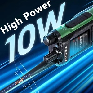 Baofeng UV-32 GPS Walkie Talkie 10W programmazione del telefono Multi banda copia Wireless tipo di frequenza-C 10W Ham Radio a lungo raggio - Product Image 5