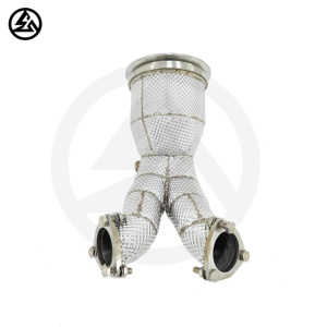 CSZ ท่อไอเสีย SS304 Downpipe สําหรับ Audi SQ5 FY 3.0T 2017-2020 ประสิทธิภาพอัตโนมัติอะไหล่ปรับแต่งระบบไอเสียความร้อนห่อ - Product Image 3