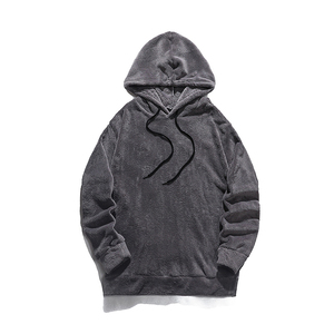 Sistema di elementi essenziali foderato in pile Unisex OEM/ODM-felpa con cappuccio e Jogger minimalisti a colori personalizzati | Programma Winterwear pronto per il Merch 44 - Product Image 5