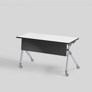 现代风格可折叠培训学生台办公会议桌免费拼接学生专业咨询台 - Product Image 6