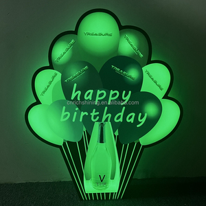 Richshining Tùy Chỉnh Điều Khiển Từ Xa Bóng Bay Sinh Nhật Chai Hiển Thị Trình Chủ Cho Ktv Home Wedding Party - Product Image 4