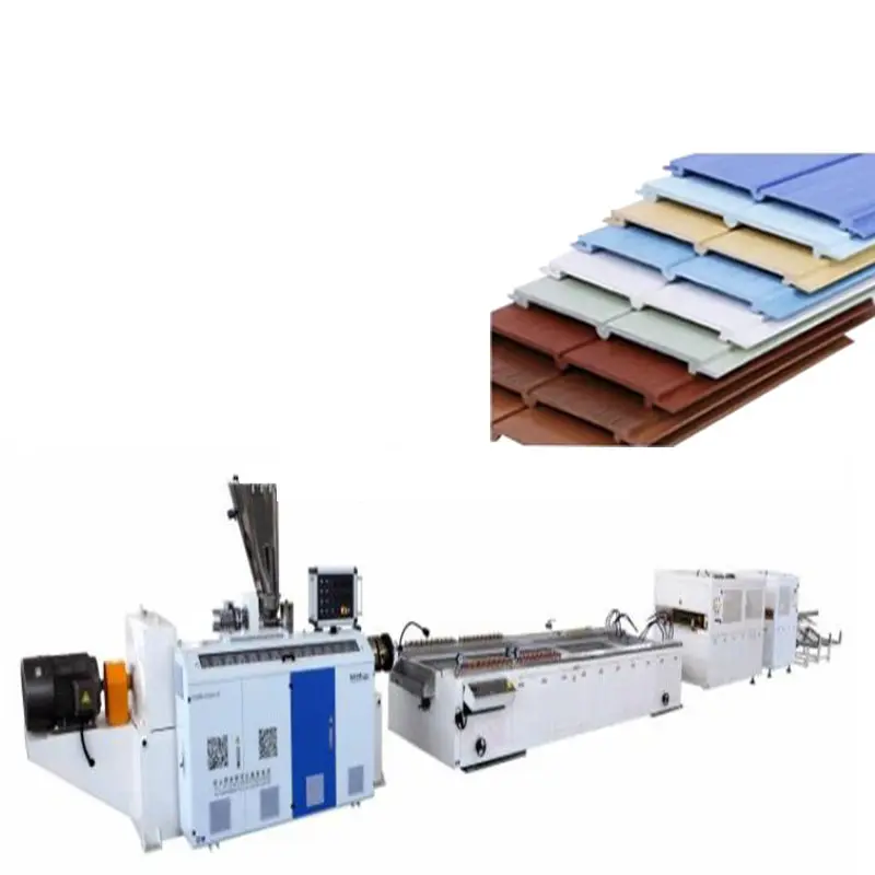 Automático super bom pvc painéis para parede revestimento plástico Board Production Line Machine