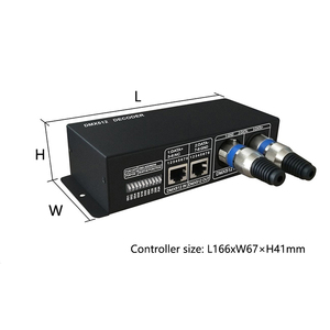 DMX512 Decoder LED Dimmer Driver RGB <strong>Controller</strong> DMX-512 3 Channels Decoder <strong>Controller</strong> Dimmer for RGB LED Strip - Product Image 5