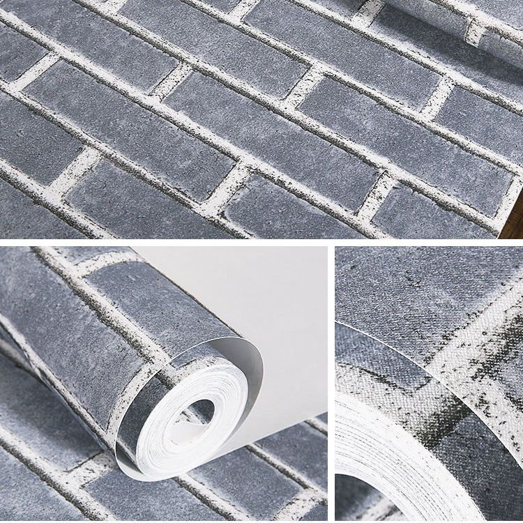 Qf version-brick-like dark blue-10m per roll-5m