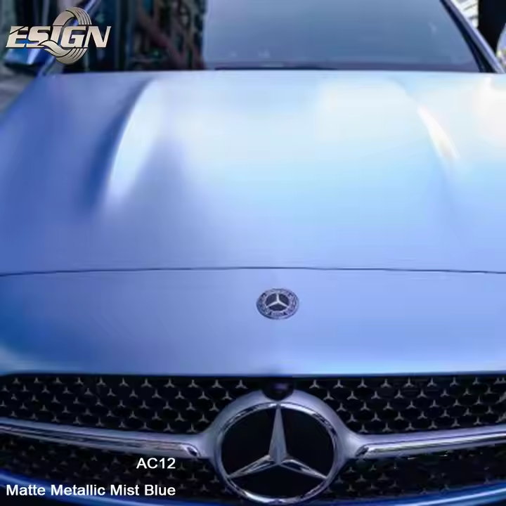 Matte Metallic Mist Blue