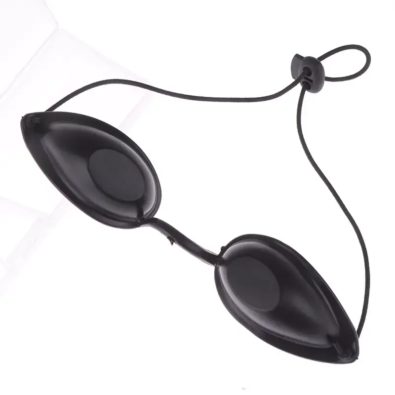Occhiali di protezione per gli occhi di sicurezza occhiali abbronzanti per occhiali per pazienti in Silicone per terapia della luce a LED a infrarossi IPL