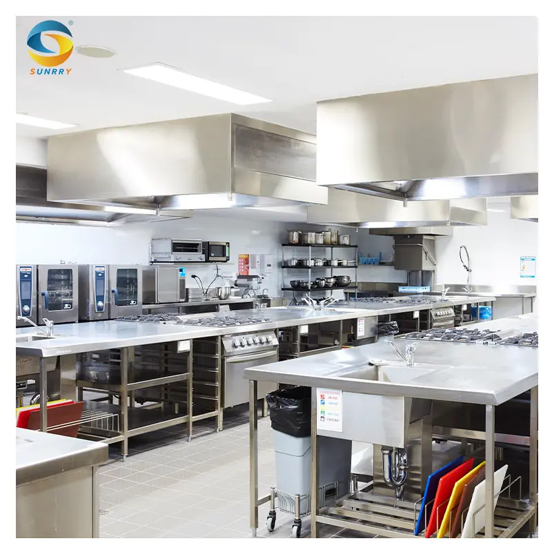 Sunrry-diseño de proyecto de cocina de Hotel, equipo de restaurante moderno árabe, equipos de cocina para restaurantes con precios