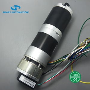 57mm 24 v <strong>Dc</strong> Brushless <strong>Motor</strong> With <strong>Controller</strong> Integrated <strong>PWM</strong> <strong>Speed</strong> Control, Built-in Driver 24vdc 50w 75w 100w - Product Image 6