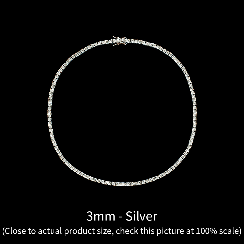 3mm silver