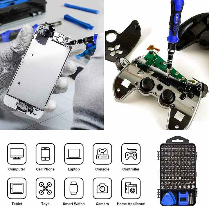 Multi Functional Mobile Phone and Laptop Repair Magnetic Kit, Mobile Repair Tool, Multi-purpose Screwdriver Set