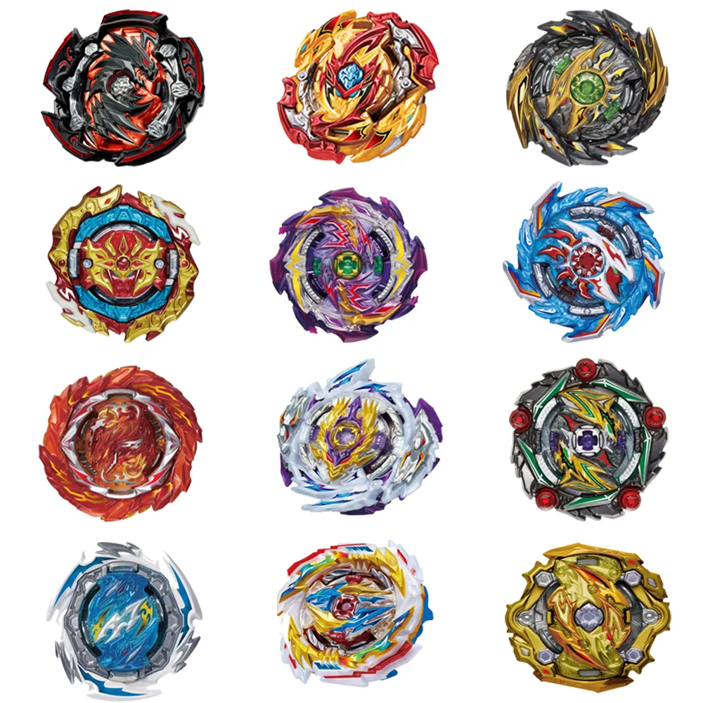 Lançador de beyblade, brinquedos personalizados com lançador bayblade stadium beyblade girando topo