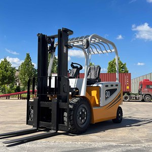 Nueva carretilla elevadora Elektrikli pequeña de 1,5 toneladas-3 toneladas con cambio lateral de mástil de contenedor para carga y descarga de contenedores