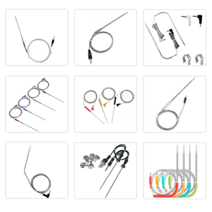 Ngoài trời nhà BBQ gỗ PELLET lò cảm biến nhiệt độ thanh thép không gỉ không thấm nước pt1000 RTD cảm biến nhiệt độ - Product Image 6