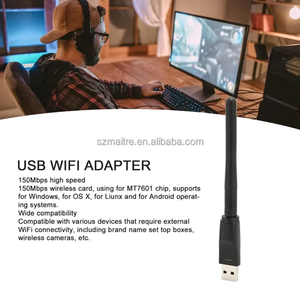 Wireless Desktop External USB <strong>Network</strong> Card 150M Wireless <strong>Network</strong> Card with Antenna <strong>Computer</strong> <strong>WIFI</strong> <strong>Network</strong> Adapter