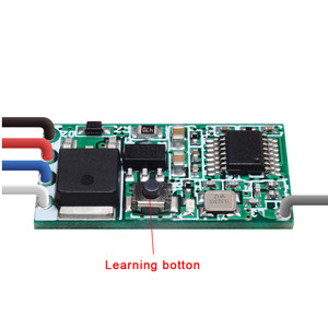433MHz DC 3,6 V 18V Mini-Relais Kleiner Motor vorwärts und rückwärts Drahtloser Hochfrequenz-Fernbedienung schalter LED-Lichts teuerung