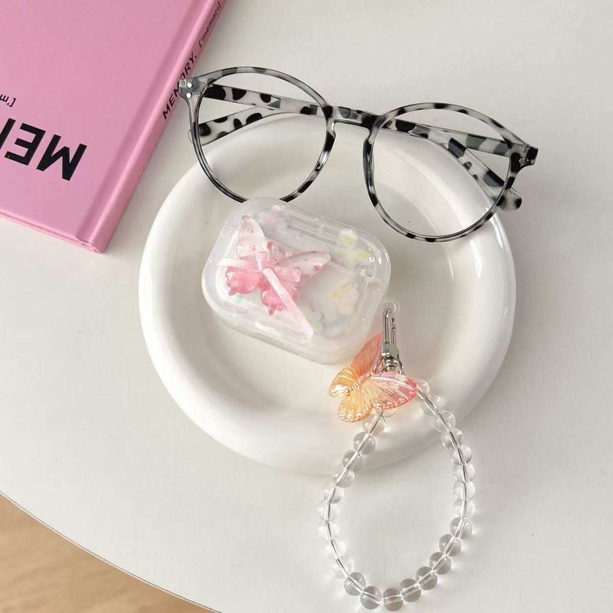 Ribbon Pink Butterfly