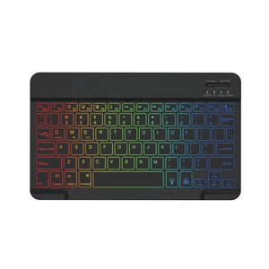 Slim Backlight Wireless Tablet <strong>Phone</strong> <strong>Keyboard</strong> Mini <strong>bluetooth</strong> Backlit <strong>Keyboard</strong> for iphone ipad xiaomi lenovo samsung galaxy Tabs - Product Image 1