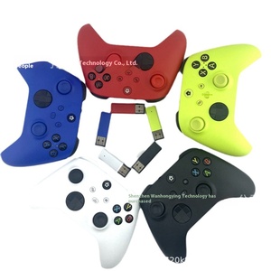 สำหรับ Xbox Series s/x คอนโทรลเลอร์ไร้สาย2.4G สำหรับบลูทูธดีไซน์ลายพรางจอยสติ๊กเกมสำหรับ PC คุณสมบัติการสั่นสะเทือนของ iOS