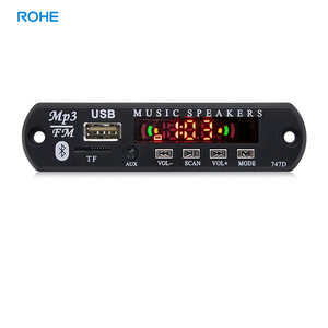 MP3-плеер 12 В * 50 Вт декодер плата цветной экран Bluet00th 5,0 усилитель TF радио USB записывающий модуль для автомобильного аудио DIY Speakerrol - Product Image 4