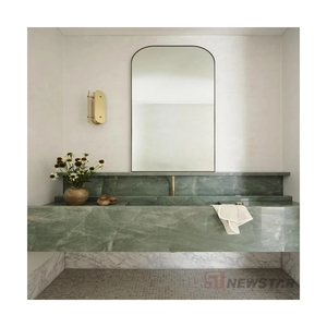 Newstar Calacatta maable浴室水槽装饰浮动浴室梳妆台家具盆