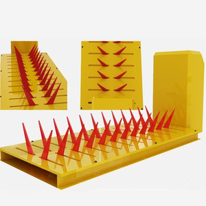 Çift yönlü iki yönlü kemer tipi lastik katil trafik Spikes yol bariyeri - Product Image 2
