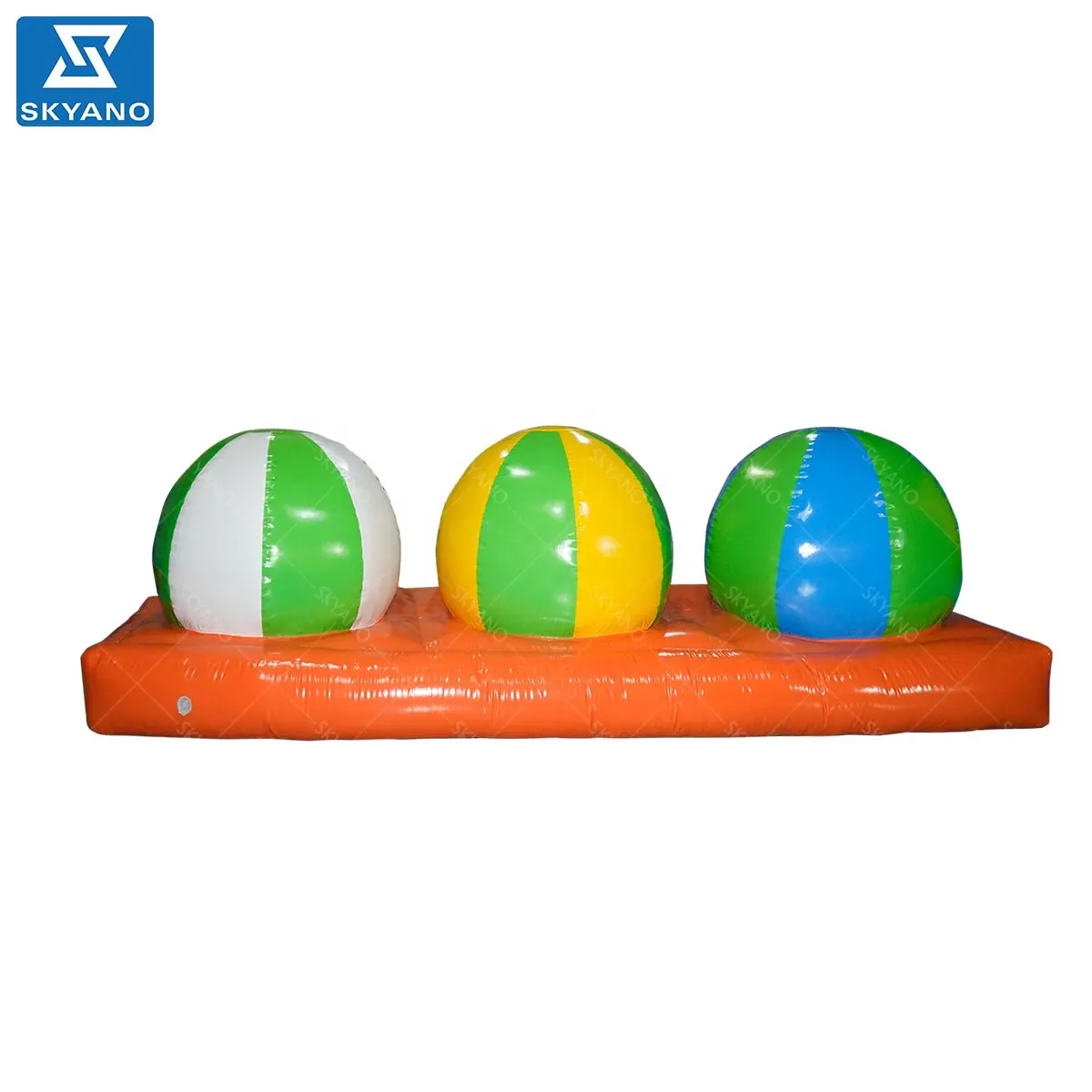 Pelota inflable, obstáculos para juego de parque acuático flotante