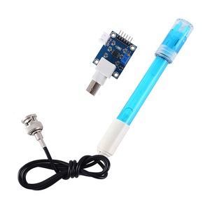 Flüssigkeit PH0-14 Wert Erkennung Sensor Modul + Ph-elektrode Sonde BNC für AVR STM32 PH sensor modul ph tester - Product Image 5