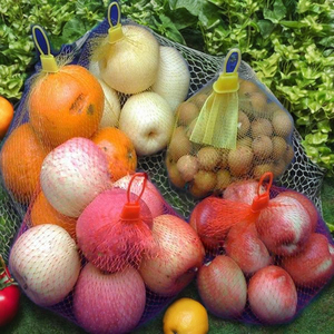 Meyve koruma haddelenmiş Format ambalaj ağları için HDPE plastik örgü örgü Net çanta - Product Image 3