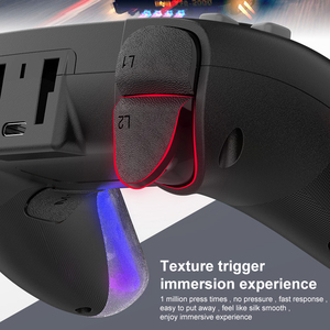Nueva tendencia controlador ps4 tableta Android Bluetooth inalámbrico teléfono móvil joysticks TV computadora incluso deslumbrante juego de mano GamePad