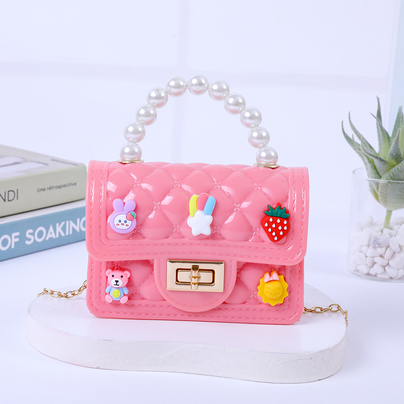 Pink with random patches, self-adhesive