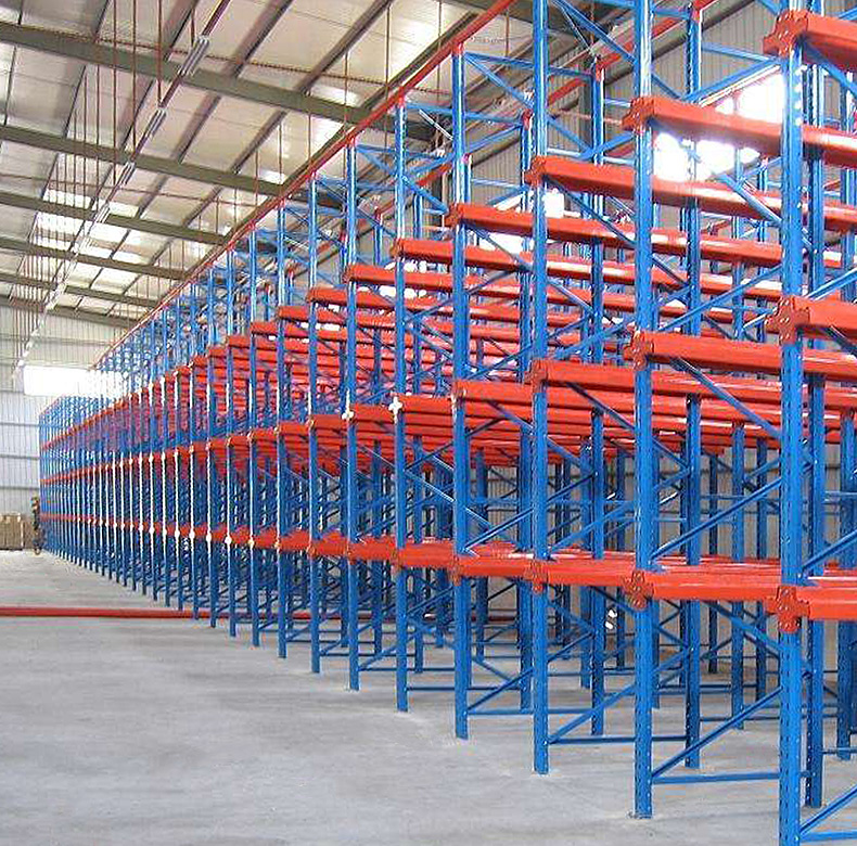 2.5mm Depth Industrial Storage Racking Customized Drive In Pallet Racking System 1