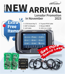 Lonsdor K518 PRO Full Version <strong>All</strong> in One <strong>Programmer</strong> with 2pcs LT20 Toyota FP30 Cable Nissan 40 BCM Cable JCD JLR and ADP Adapter - Product Image 6