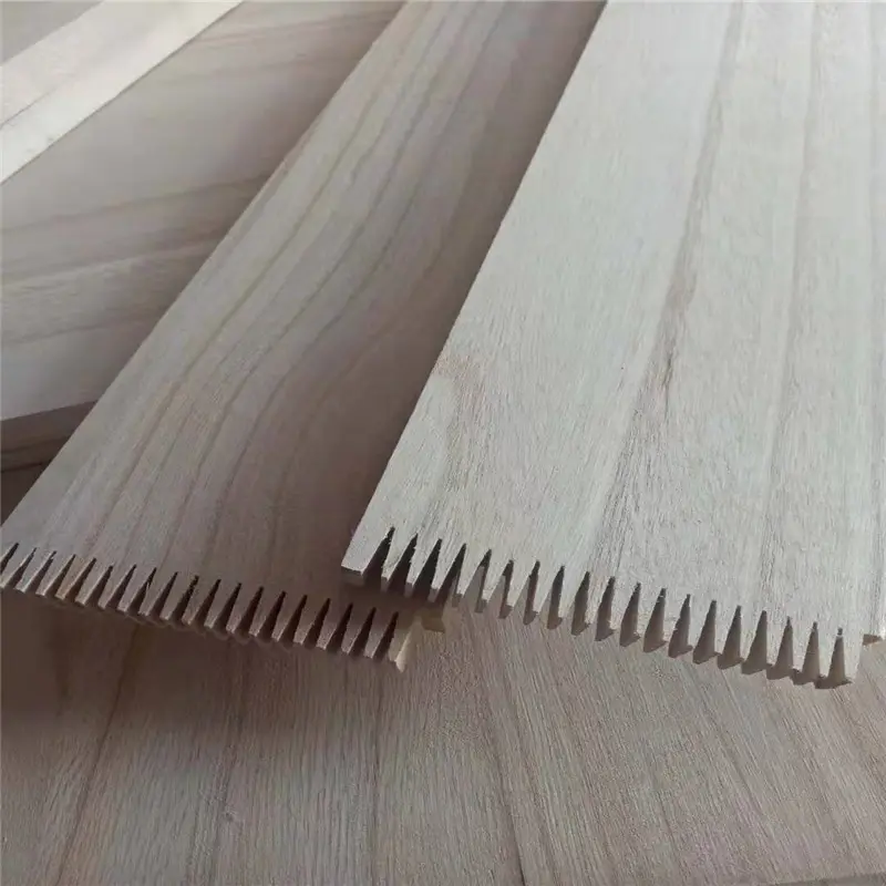 Heze city good quality paulownia finger joint wood board from China