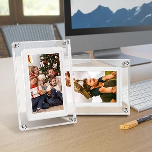 Wholesale 5 Inch WiFi Acrylic <strong>Digital</strong> <strong>Photo</strong> &amp; Video <strong>Frame</strong> <strong>with</strong> LCD Touch Screen Supports MP4 &amp; MP3 Clock <strong>Function</strong> &amp; Frameo APP - Product Image 1
