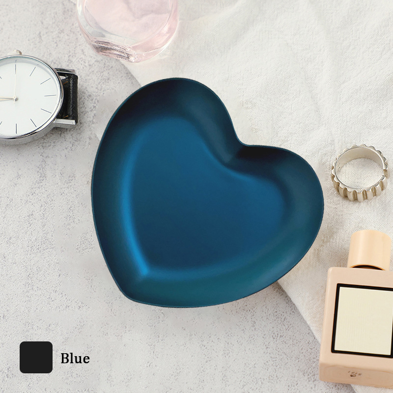 Blue-heart shaped