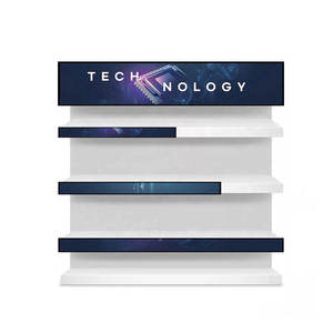 Pantalla de estante LCD personalizable Pantalla de publicidad ultra ancha basada en Android o Linux para entornos minoristas - Product Image 1